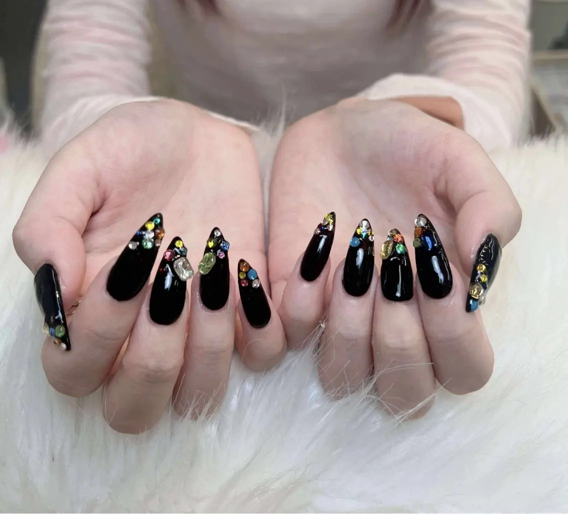 ネイル アートネイル 成人式 ジェルネイル ニュアンスネイル 夏ネイル Nie Nail Shinokuboのネイルデザイン