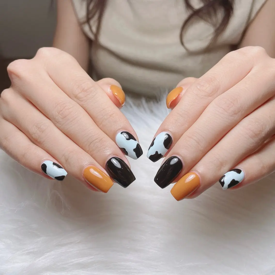 ネイル ガーリー ハート 韓国ネイル ニュアンスネイル リボン Sora nail 長さ出し専門店のネイルデザイン