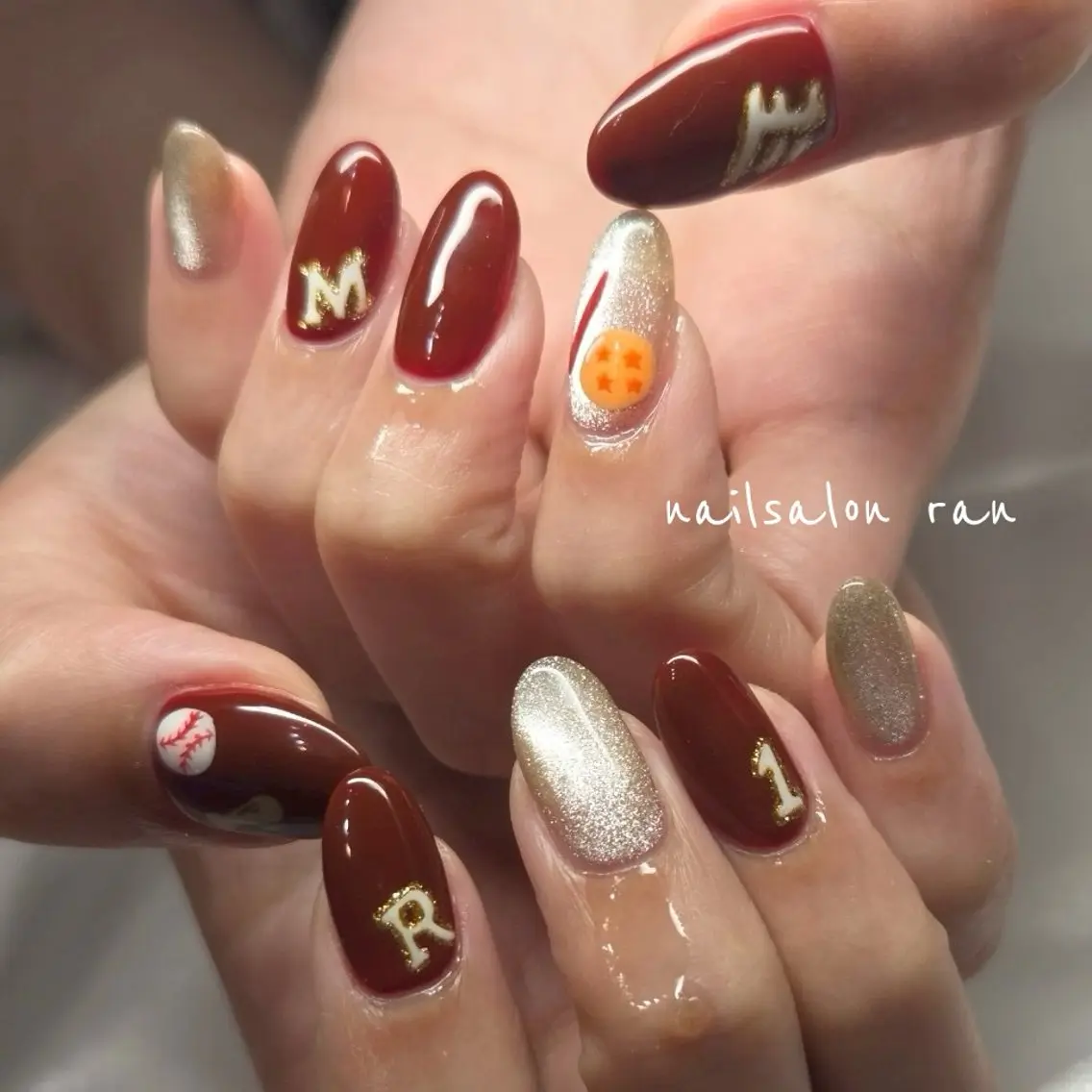 ネイル ハンドネイル nailsalon ranのネイルデザイン