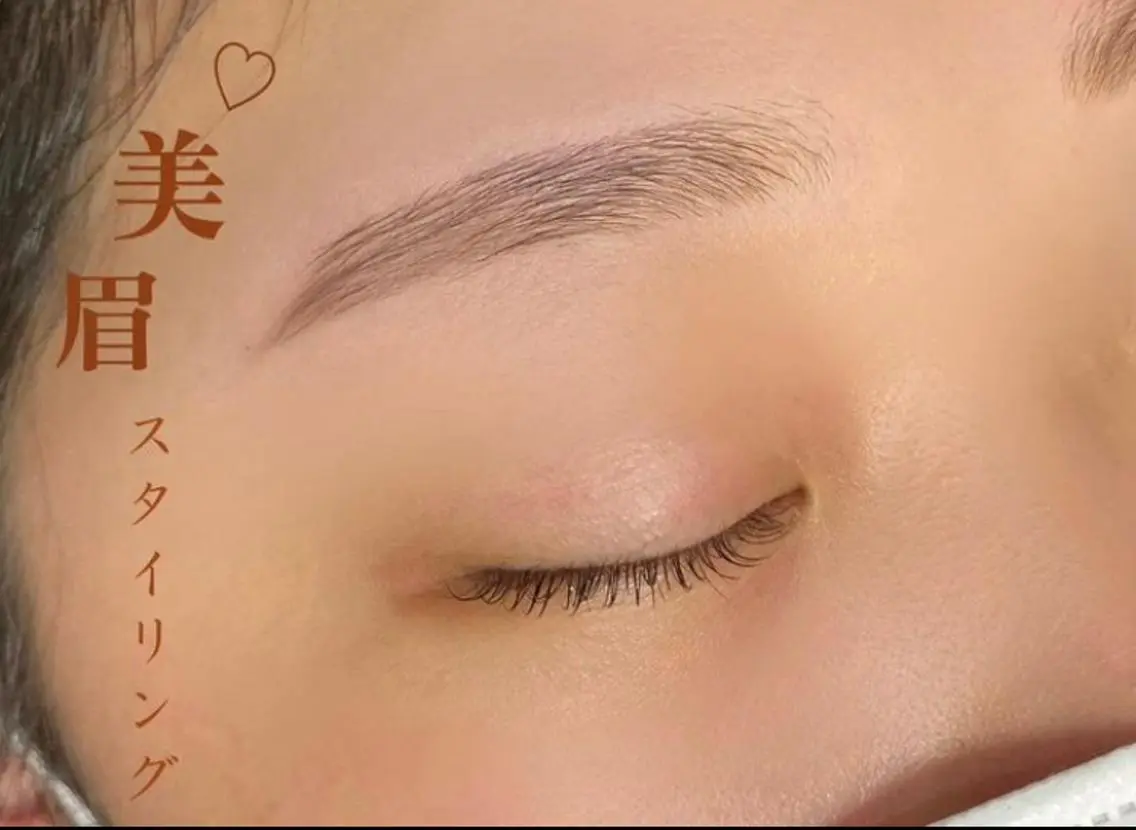 【美眉】眉毛wax脱毛+眉スタイリング※ご予約はリクエストからお願い致しますの写真