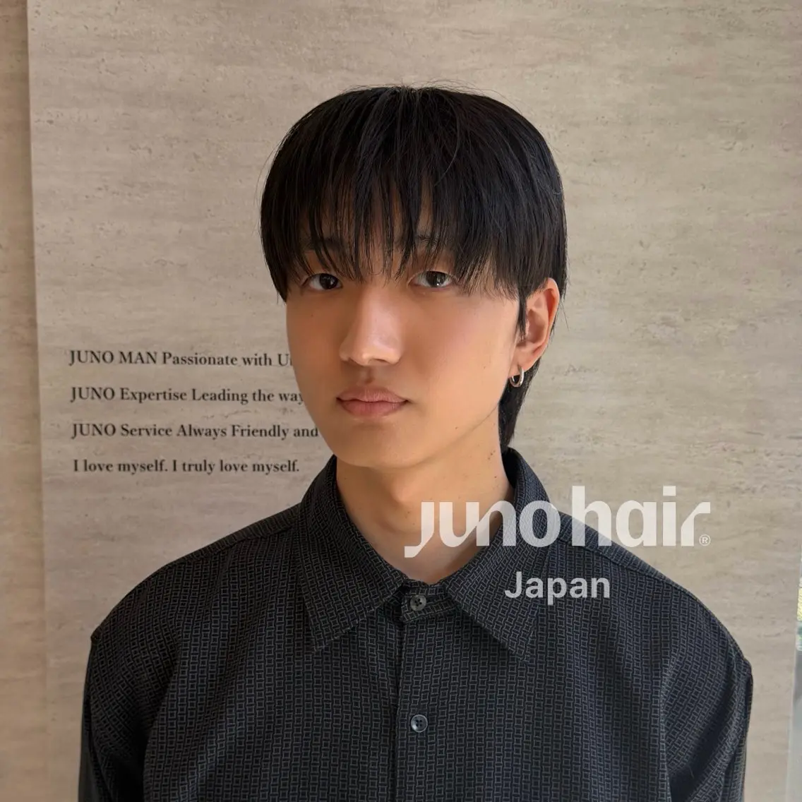 メンズ カット パーマ 韓国式ダウンパーマ 🇰🇷櫻井健のヘアスタイル