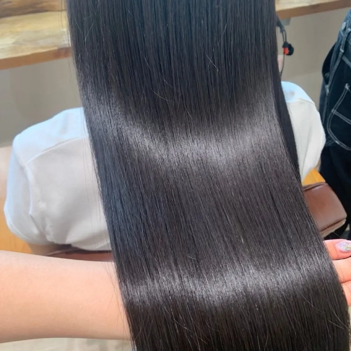 ロング 髪質改善 トリートメント トリートメント Hina/縮毛矯正/ 髪質改善/艶カラーのヘアスタイル
