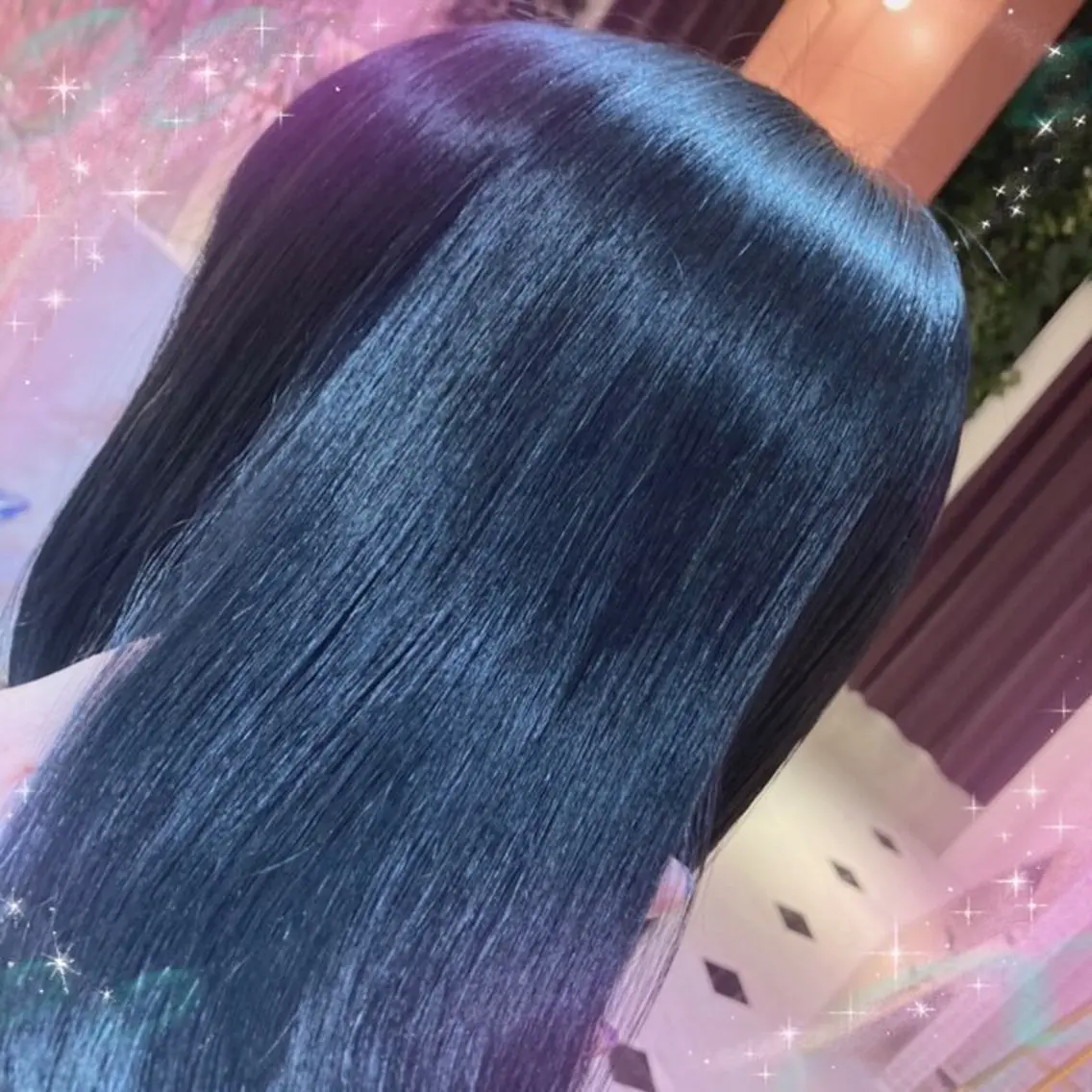 ロング カラー ビューティサロン ミルクのヘアスタイル