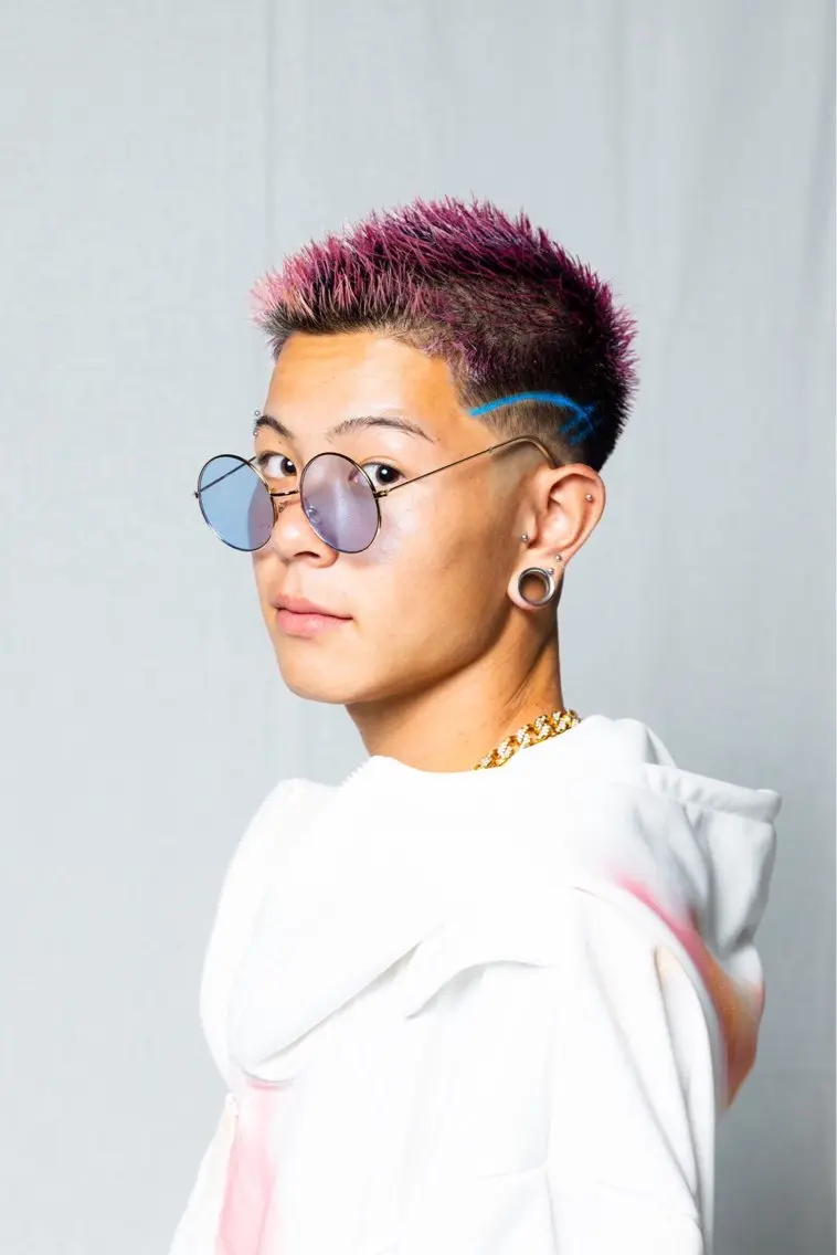 ショート メンズ カット 竹内 翼のヘアスタイル