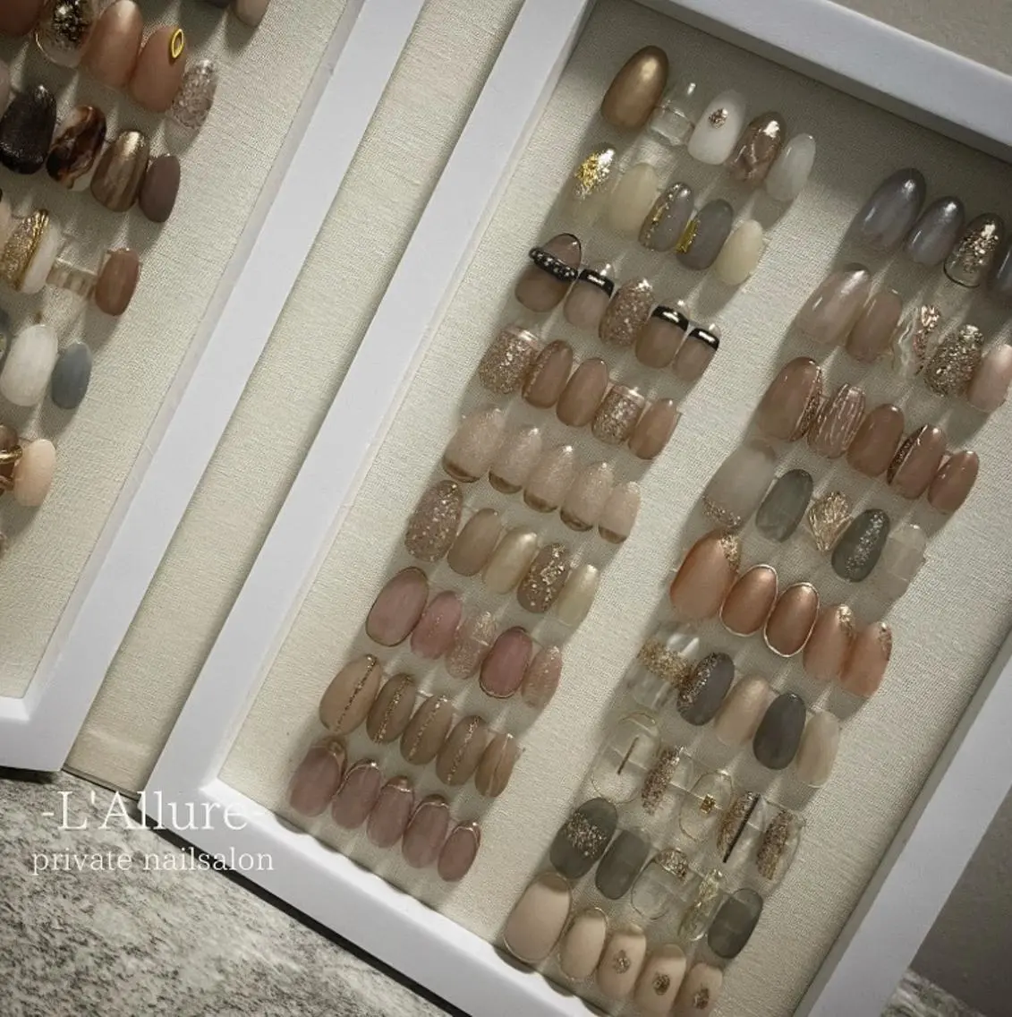 ネイル ニュアンスネイル ハンドネイル nailsalon -L'Allure-のネイルデザイン