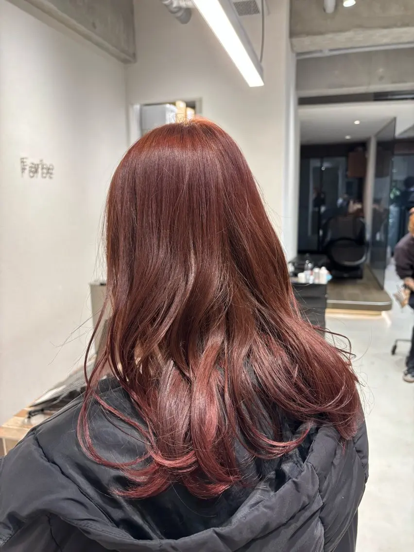 カラー ヘアカラー トリートメント 🫧透明感カラー/ 髪質改善/縮毛/🫧のヘアスタイル