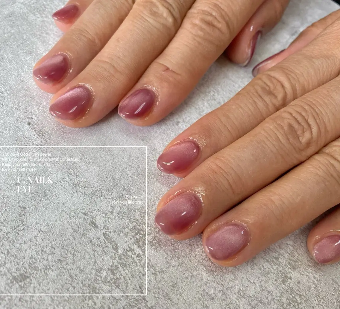 ネイル マグネットネイル フットネイル C.Nail &Eyeのネイルデザイン