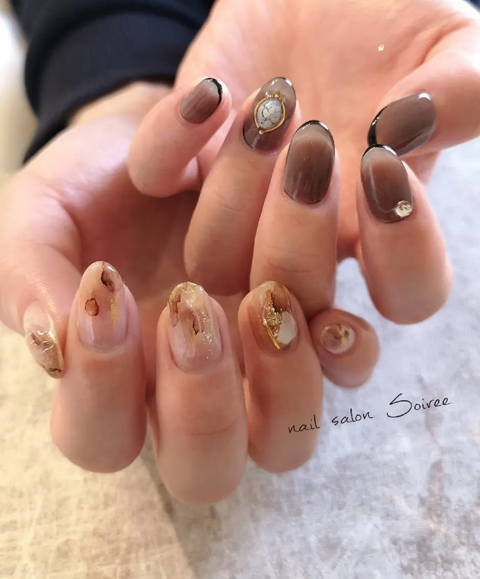 ネイル ハンドネイル nail salon Soireeのネイルデザイン