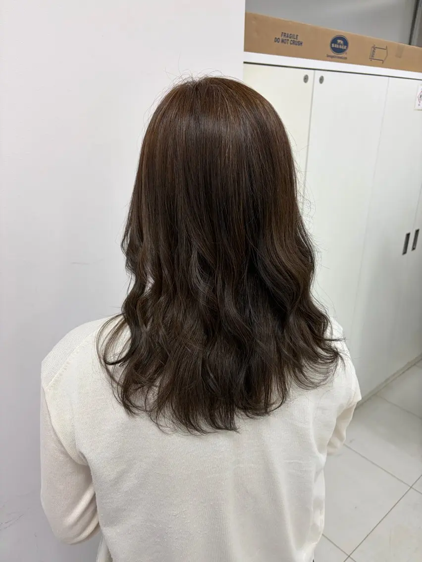 カラー 艶カラー✨レイヤー/ メンズカット田中佑季のヘアスタイル