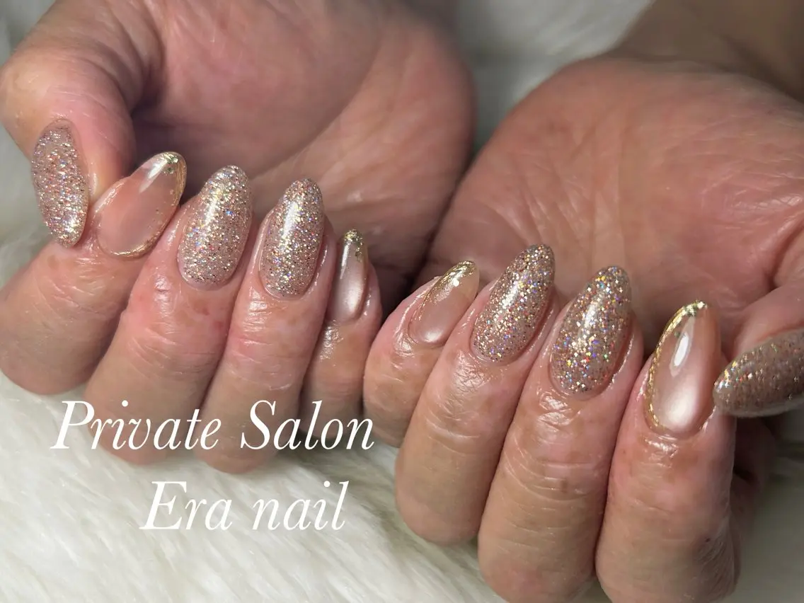 ネイル フラッシュネイル マグネットネイル ハンドネイル Era nailのネイルデザイン