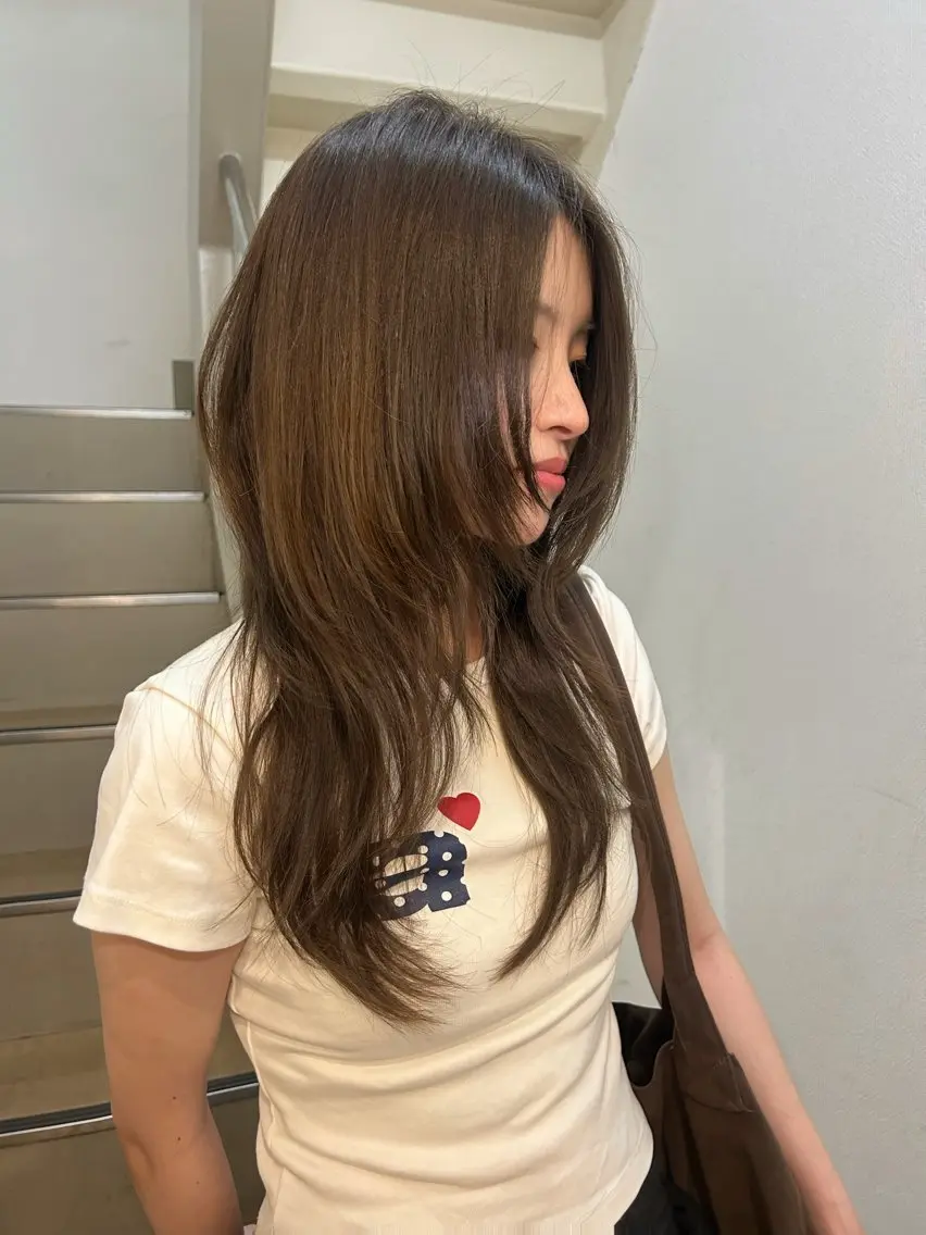 ロング カット hair&eye🎀 /momoKaのヘアスタイル