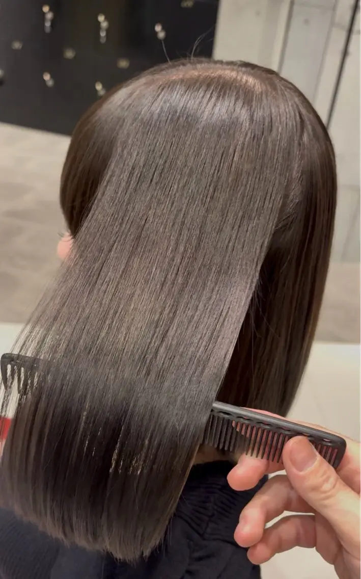 カラー グレージュ オリーブグレージュ オリーブグレー 藤原 幸大のヘアスタイル