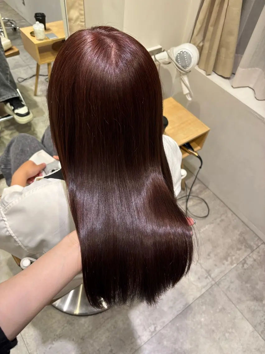 セミロング noi kahoのヘアスタイル
