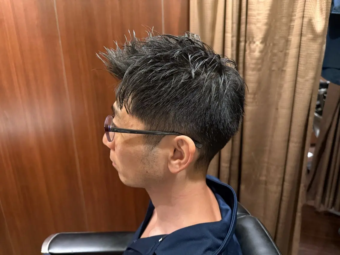 ショート メンズ 竹村 優のヘアスタイル