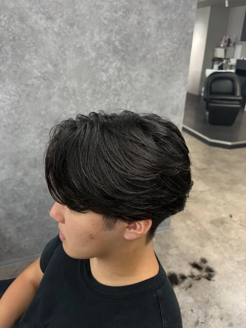 パーマ メンズ カット パーマ 🌱立川【縮毛矯正】 璃音🌱のヘアスタイル