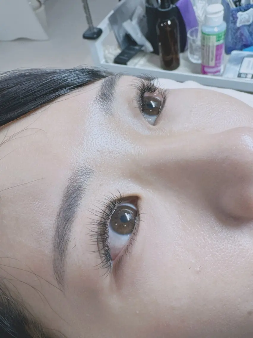 マツエク・マツパ フラットラッシュ ナチュラル 下まつげエクステ マツエク Aliceマツエク ＆ネイル3のマツエク・マツパデザイン
