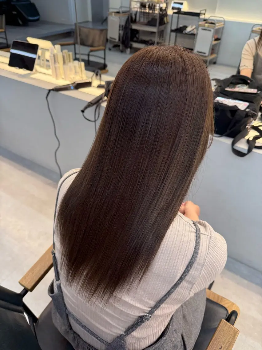 カラー アッシュ アッシュブラウン ブラウンカラー ヘアカラー wuvhair/ あかりのヘアスタイル