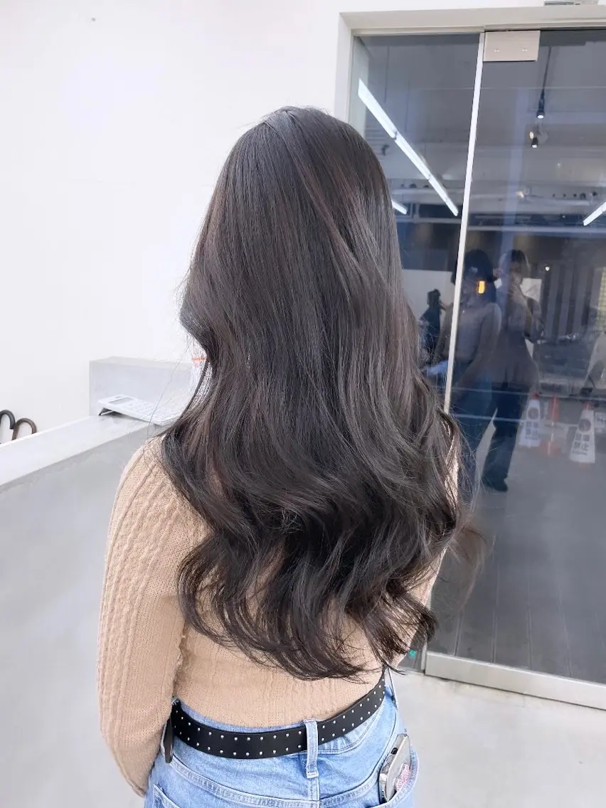セミロング カラー カット ヘアカラー トリートメント 🦋韓国系指名No1 店長/圓山 祐也🦋のヘアスタイル