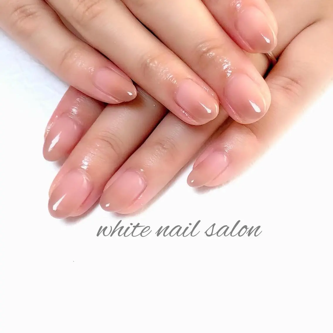 ネイル ジェルネイル ハードジェル 持ち込み シンプルネイル ソフトジェル white nail salonのネイルデザイン