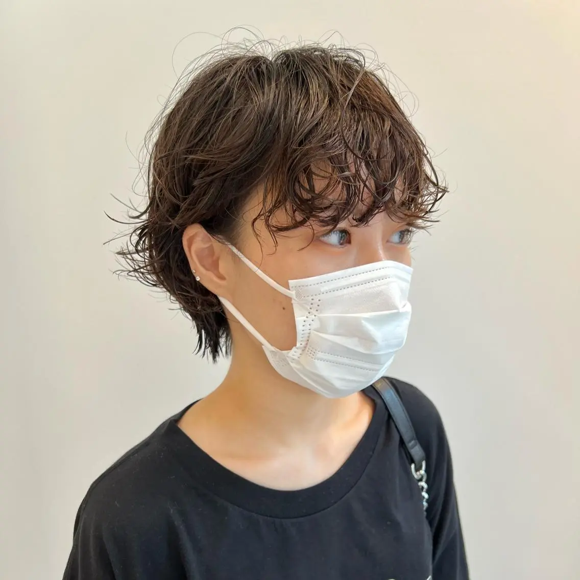ショート パーマ ショートボブ ハンサムショート ボブ ショートヘア 小顔カット 【骨格診断カット】 .のヘアスタイル
