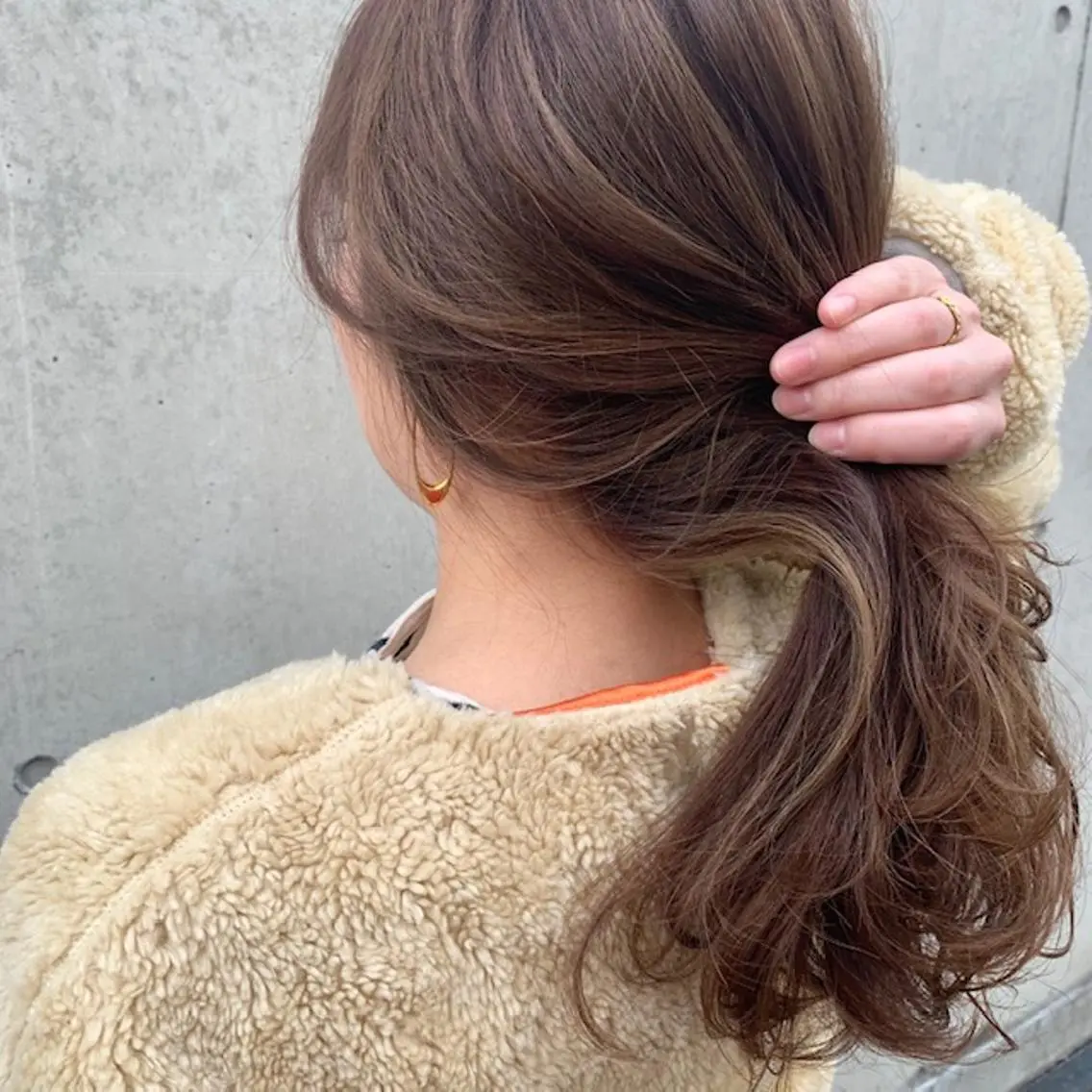 カラー ベージュカラー 透明感カラー ハイライトカラー HARUKA ⭐️モデル募集中⭐️のヘアスタイル
