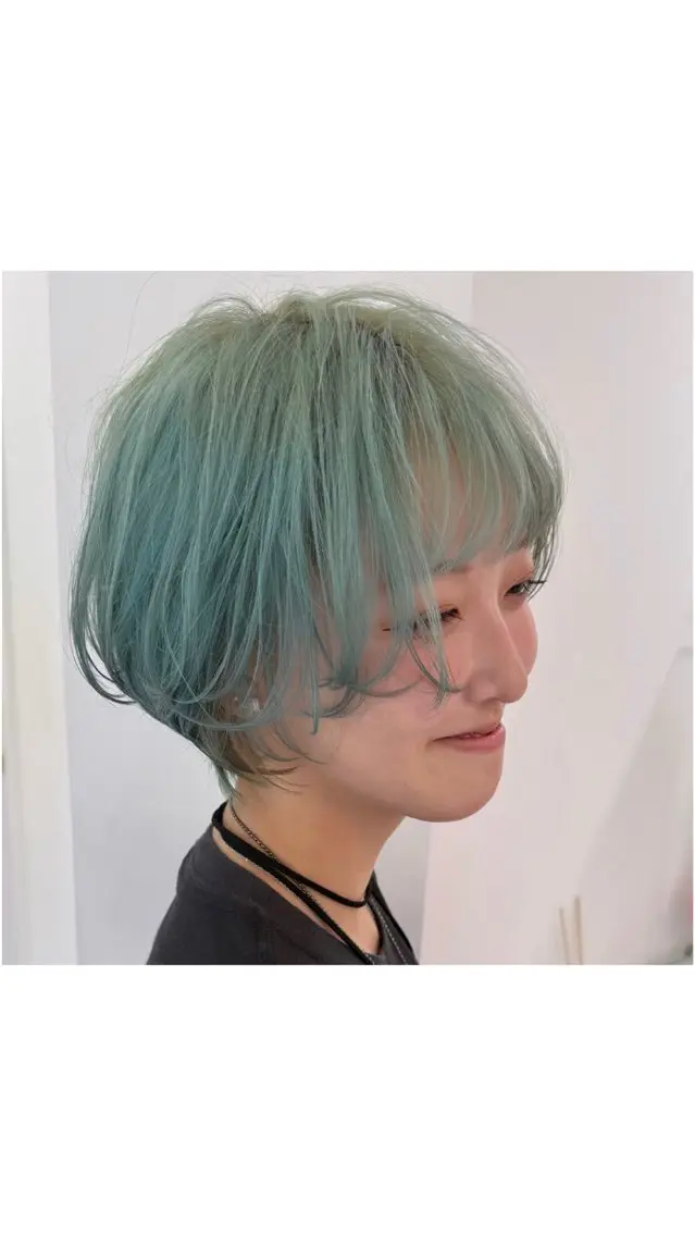 ミニモ学割🧑🎓似合わせカット➕艶カラー✨の写真