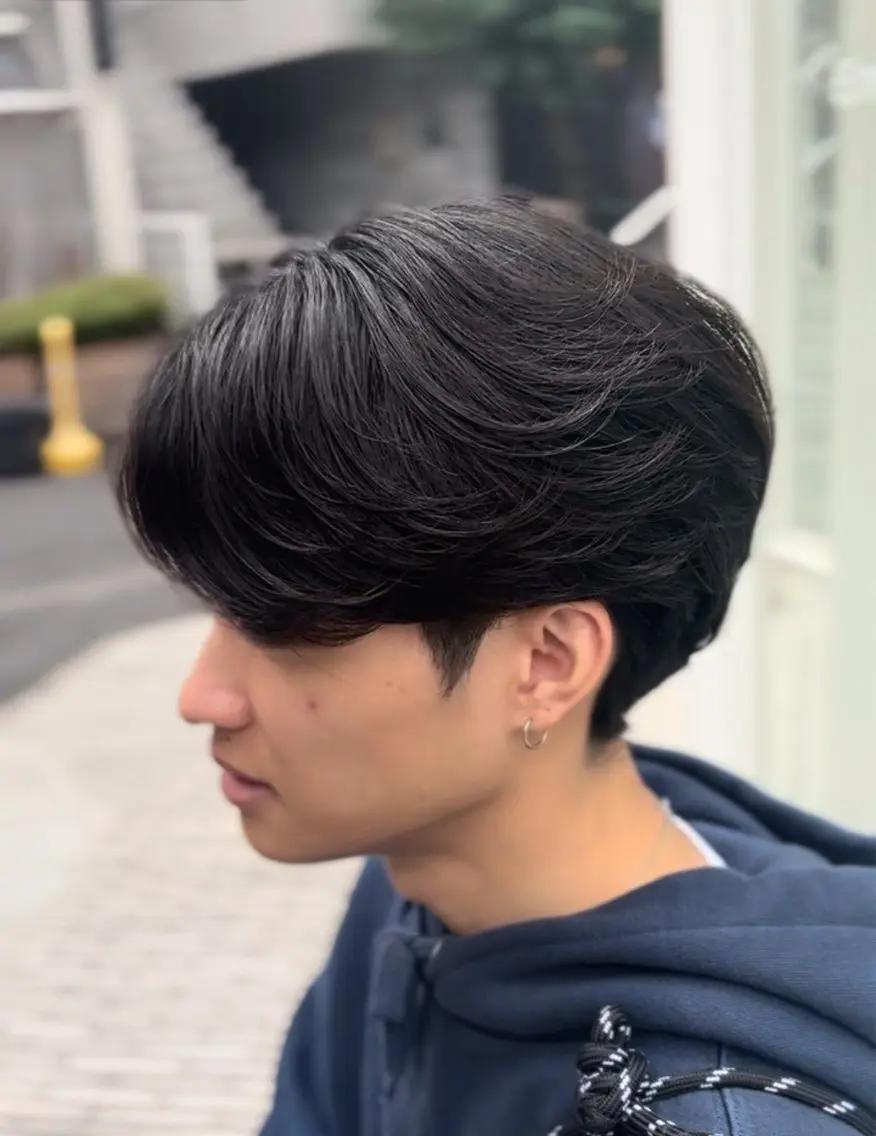 💈カット+ワンカールorフェザーパーマ🧒の写真