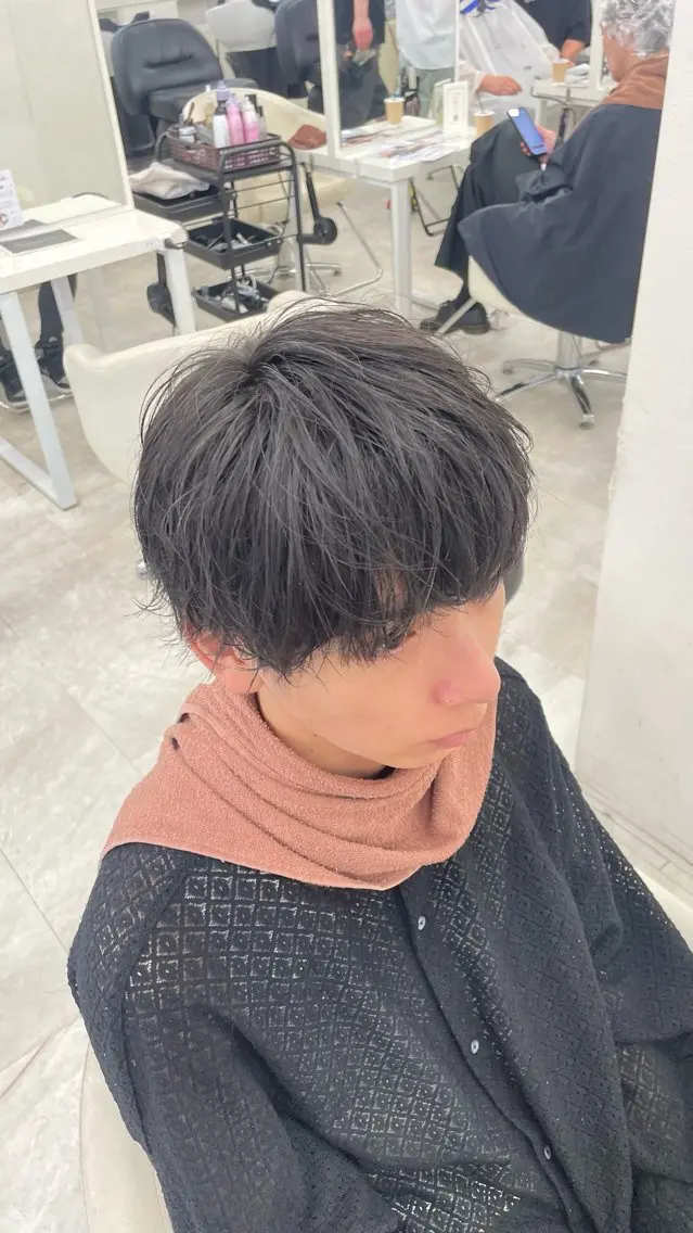 ミディアム カット パーマ特化➰ 荷宮蓉太🔥のヘアスタイル