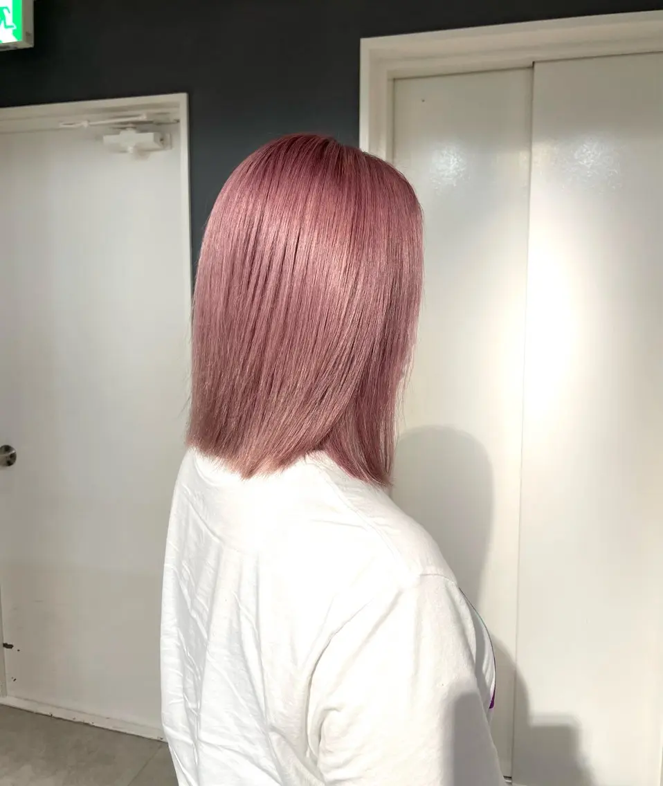 ミディアム カラー ヘアカラー 平井 よし乃のヘアスタイル