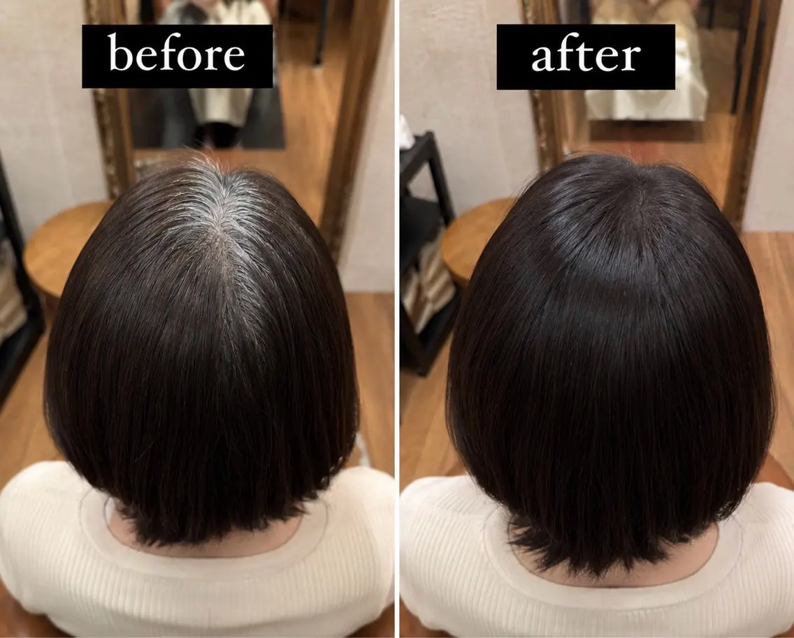 ショート ヘアカラー 吉川 翼のヘアスタイル
