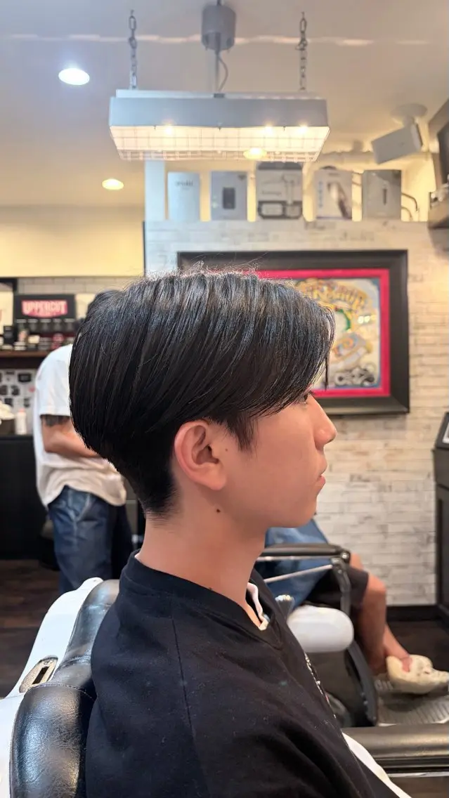 ミディアム メンズ メンズ就活ヘア ⭐︎ ユイのヘアスタイル