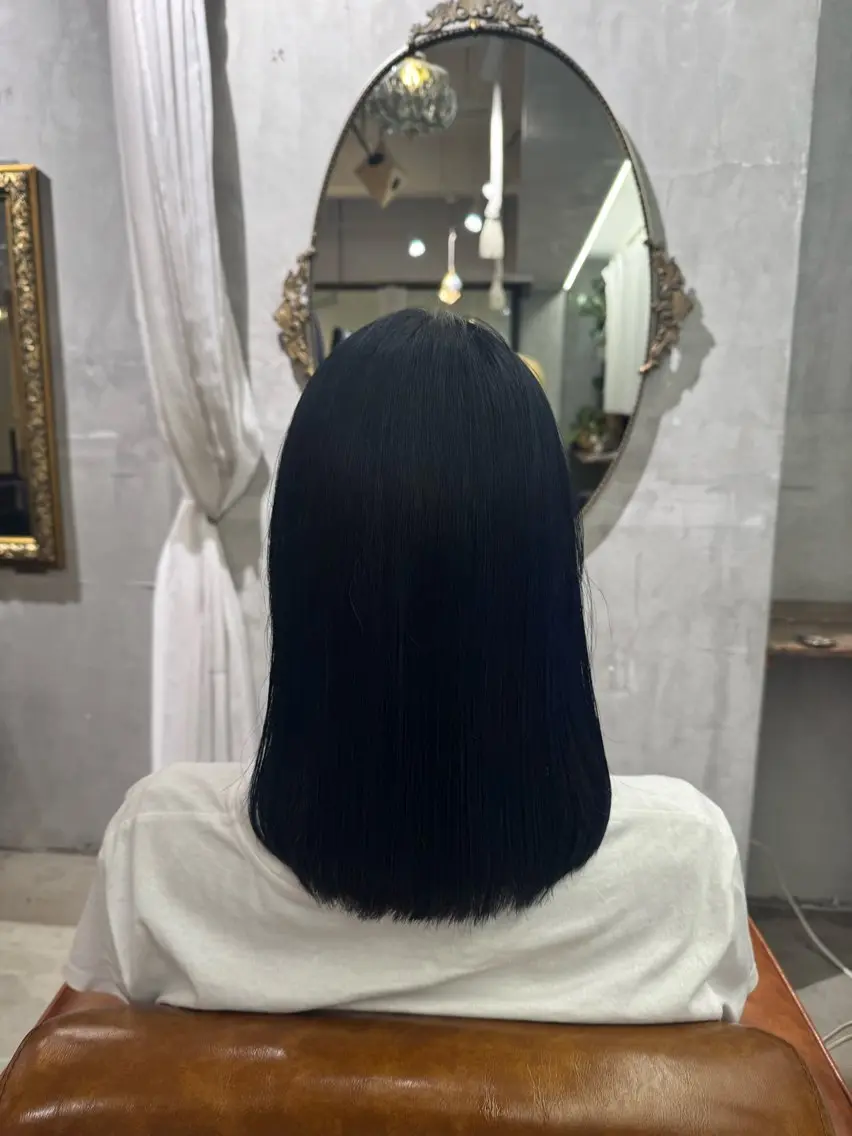 カラー 千田 珠子のヘアスタイル