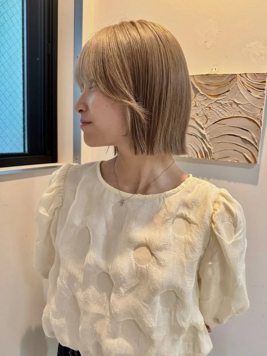 ショート カラー カット ヘアカラー 似合わせ提案美容師| コイデリュウセイのヘアスタイル