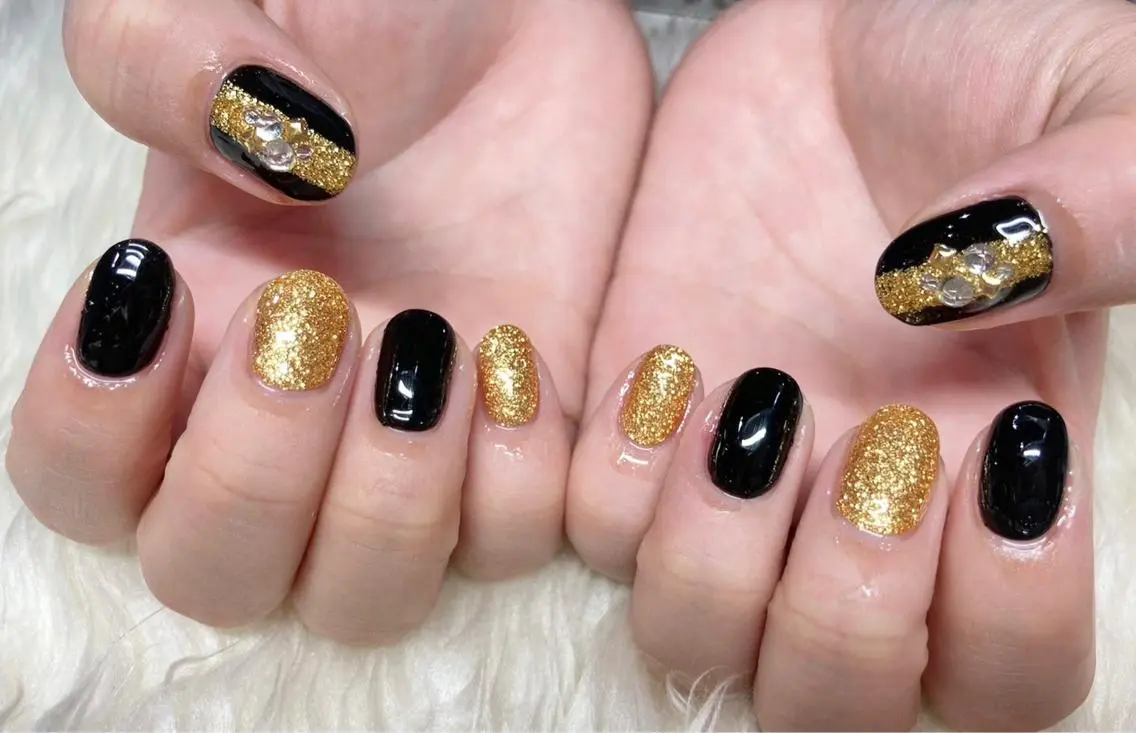 ネイル ジェルネイル パラジェル 冬ネイル ハンドネイル Nail&eye Belire 新宿のネイルデザイン