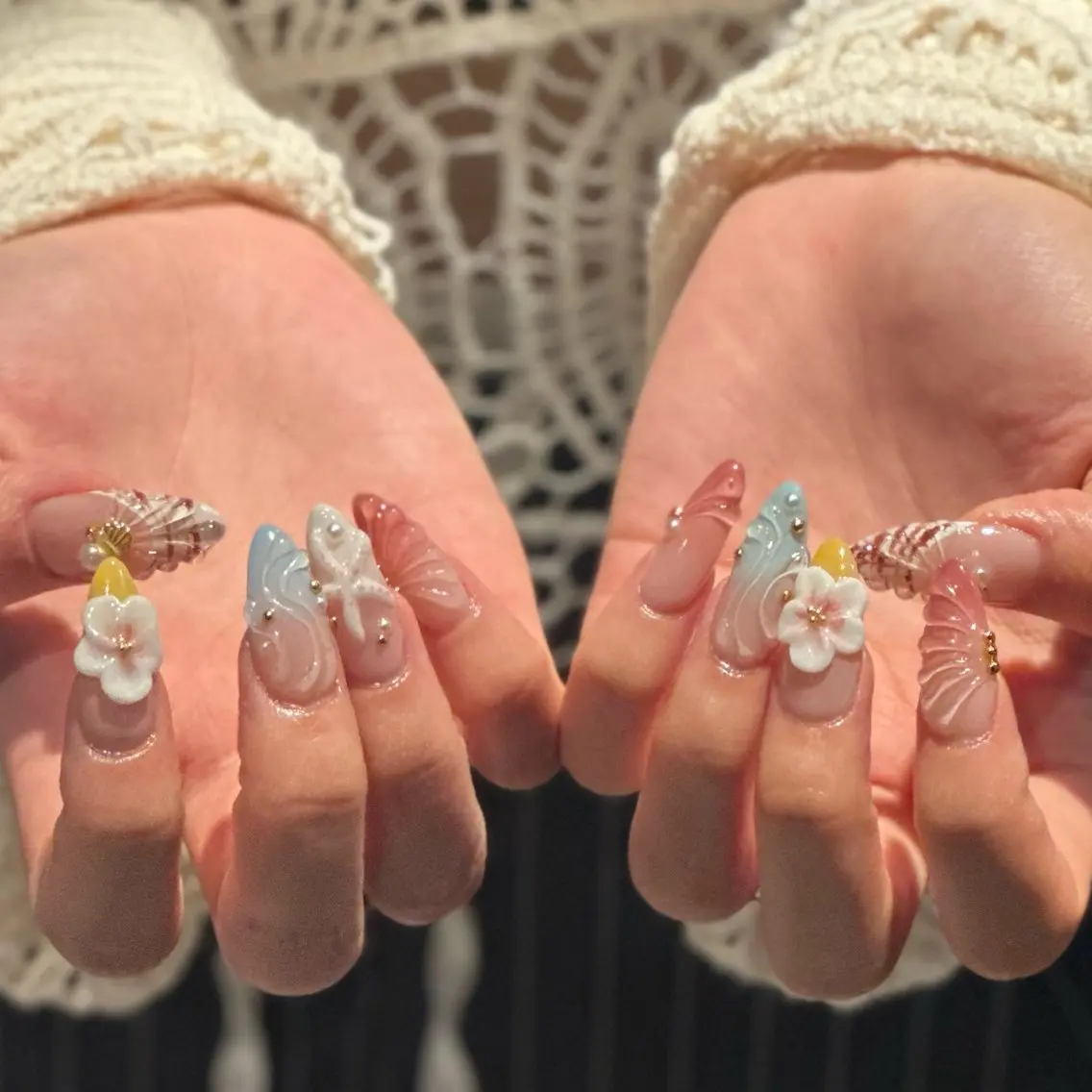 ネイル 持ち込み Lanié yokokawaのネイルデザイン