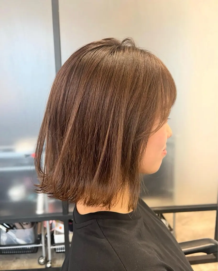 ミディアム 大人女性ヘア 半個室 池袋 natsukiのヘアスタイル