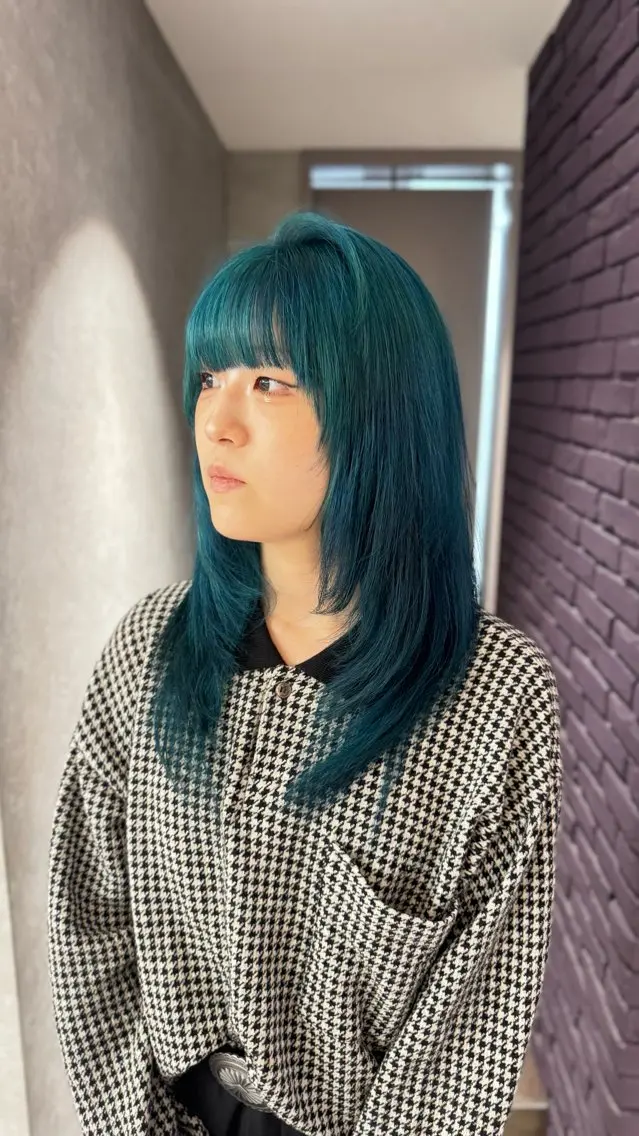 ロング 【ツヤ職人】 "   颯馬   "のヘアスタイル