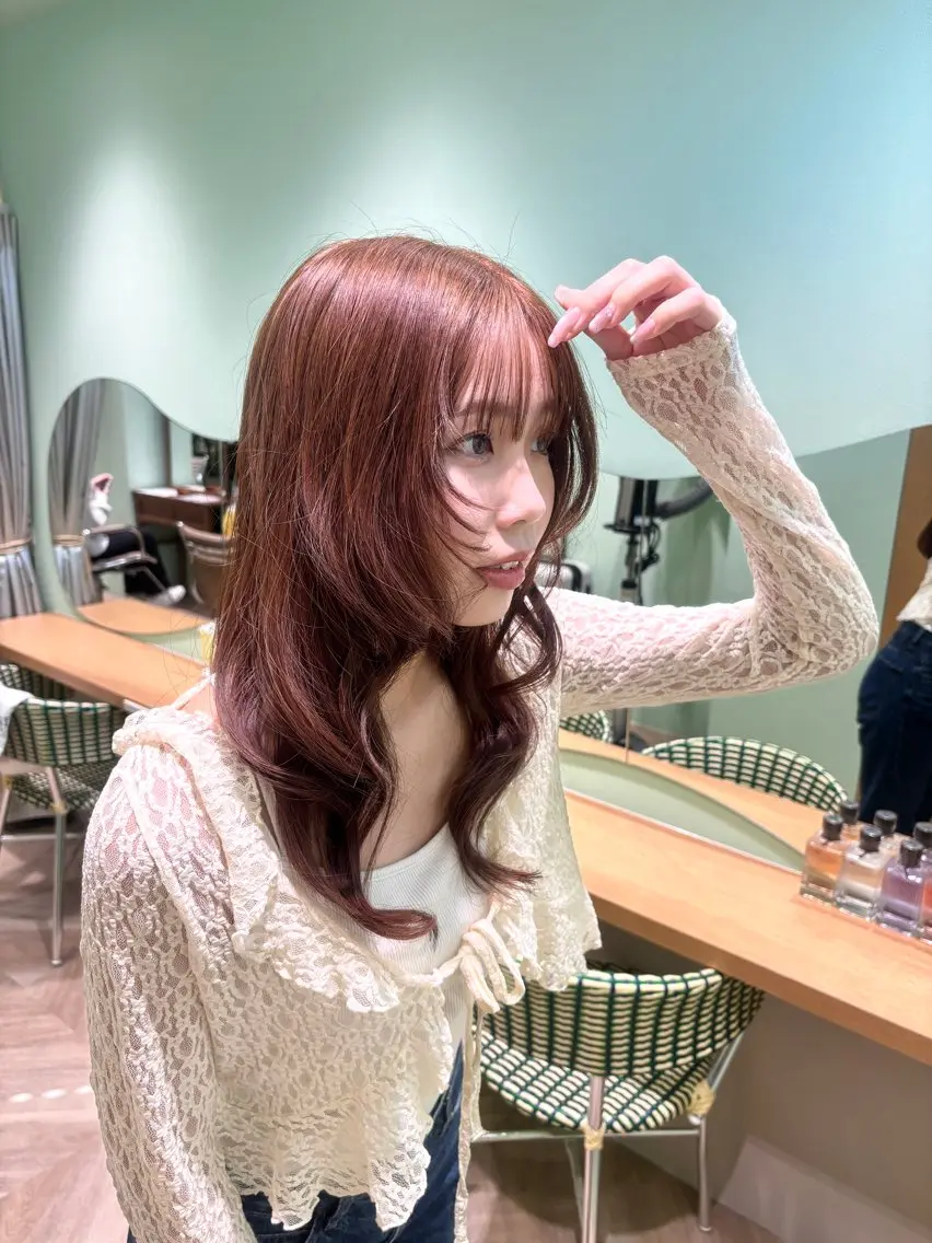 ロング カット ヘアセット 横浜🇰🇷韓国ヘア /レイヤー/エクステのその他イメージ