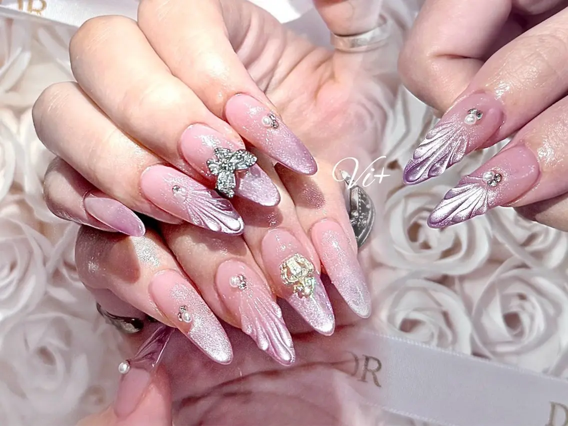 ネイル ハンドネイル ✨Nailsalon Vi+✨のネイルデザイン