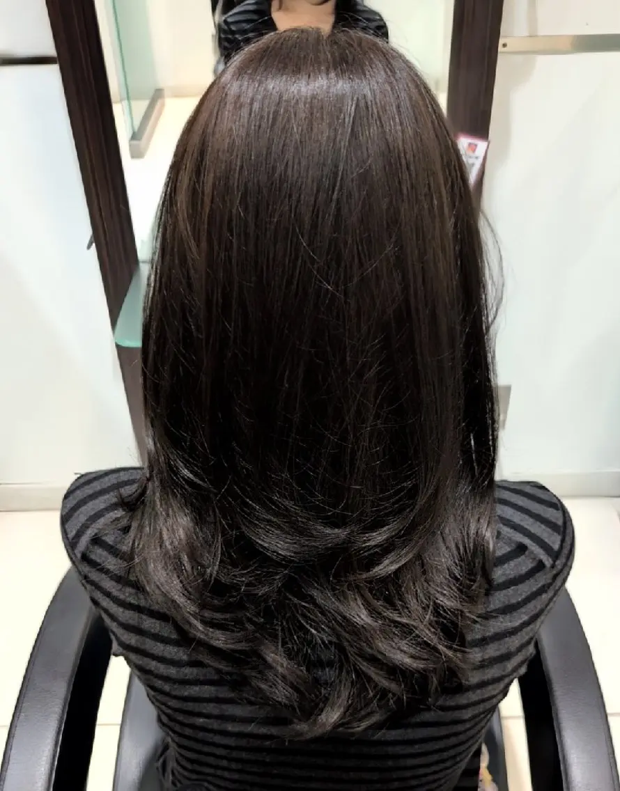 ロング ヘアカラー ✨出口翼✨/ 縮毛矯正モデル募集中のヘアスタイル