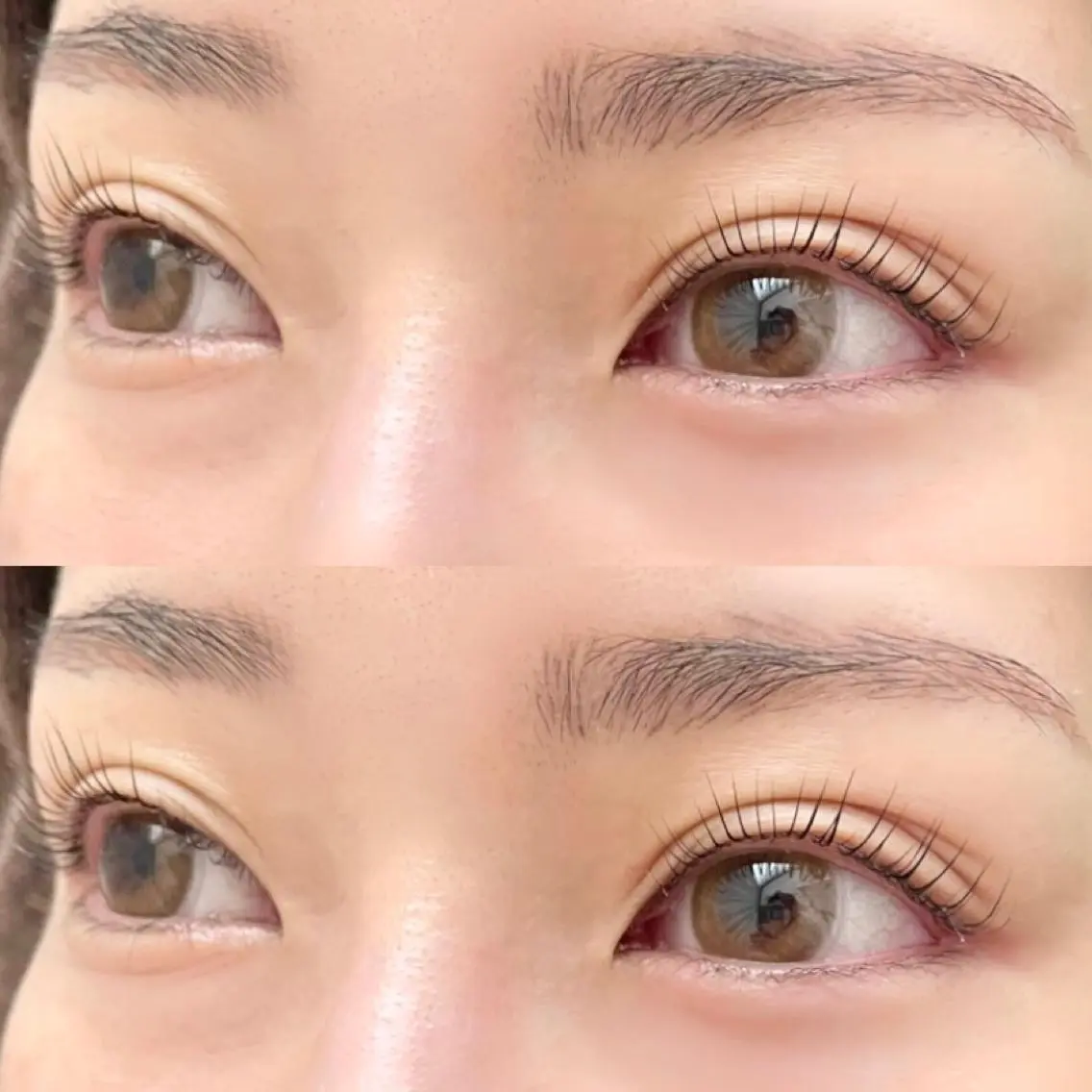 マツエク・マツパ Lカール レイヤーカット/透明 感カラー🩵中村友美のヘアスタイル