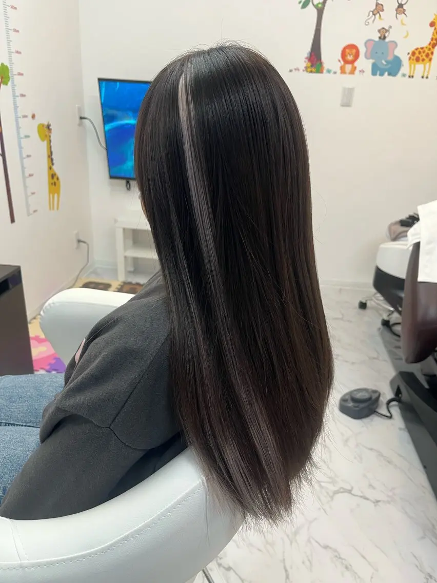 ロング キッズ シールエクステ エクステ u nagomiのヘアスタイル