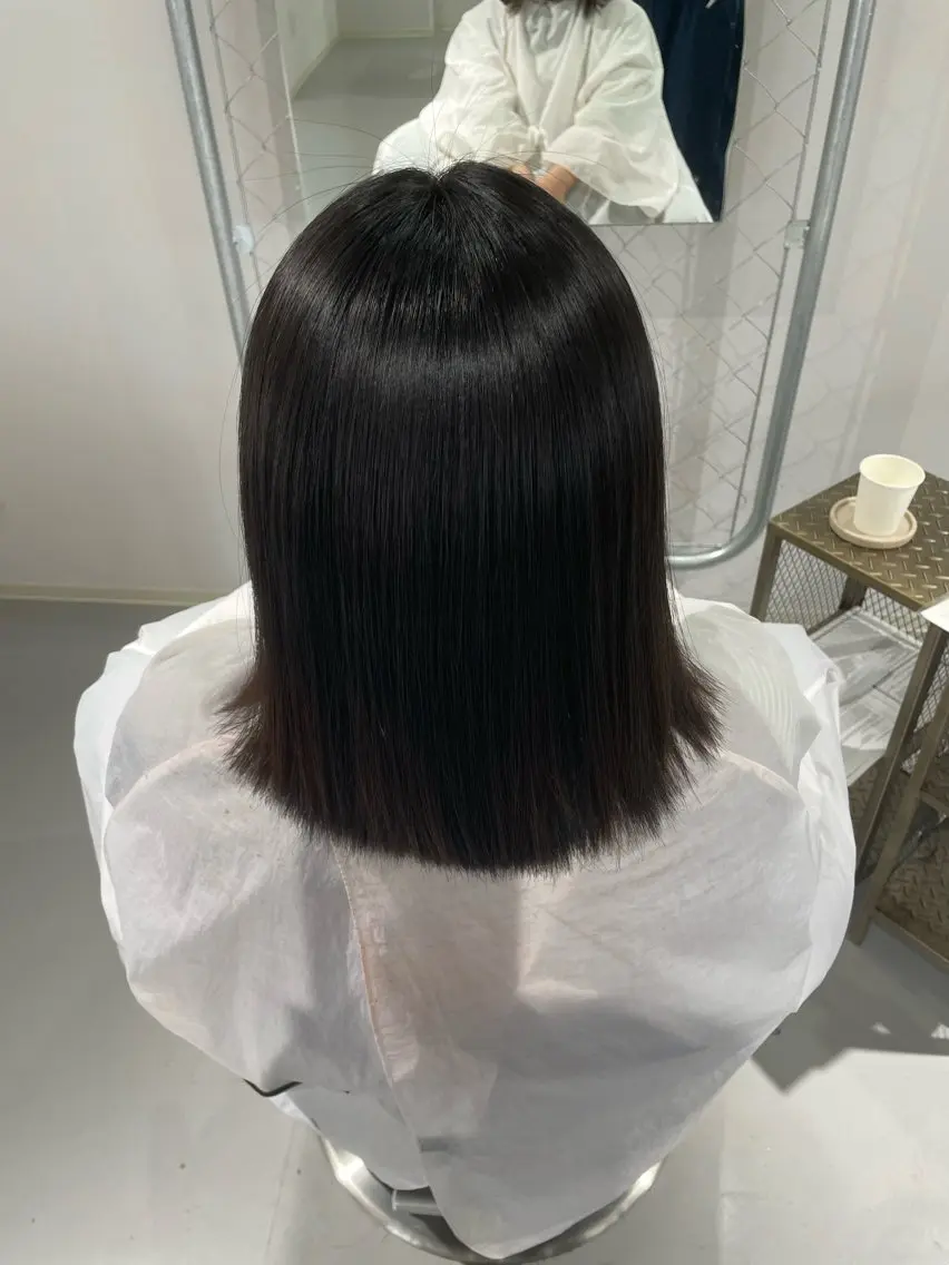 縮毛矯正 scene あゆなのヘアスタイル