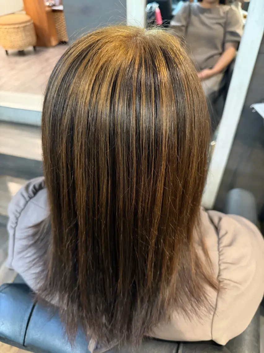 ロング カラー ヘアカラー 村上 姫嘉のヘアスタイル