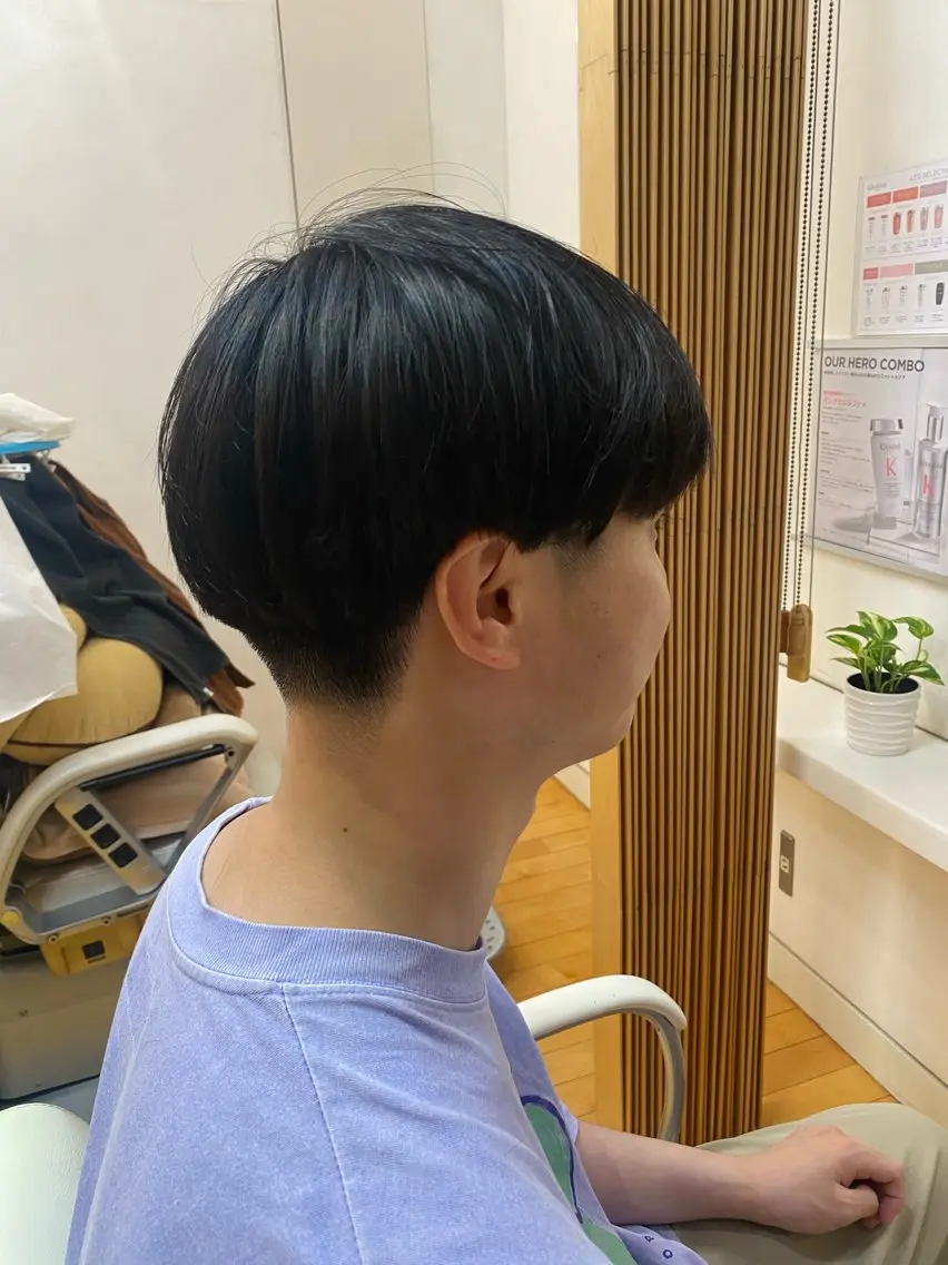 メンズ マッシュ 刈り上げ カット カットモデル募集💫 愛利のマツエク・マツパデザイン