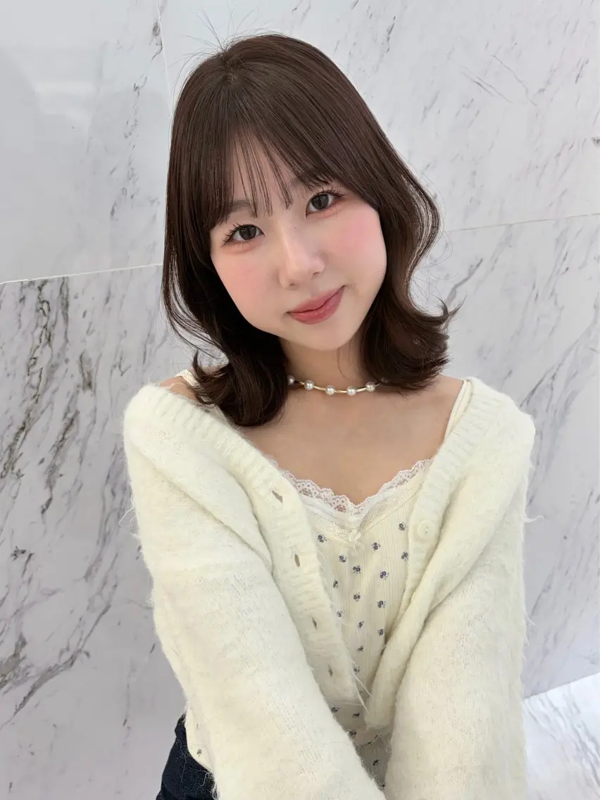 U-24🤍👱🏻‍♀️【メンテナンスカット】＋【盛れるお顔周りカット】＋【シャンプーブロー】🎀✨の写真