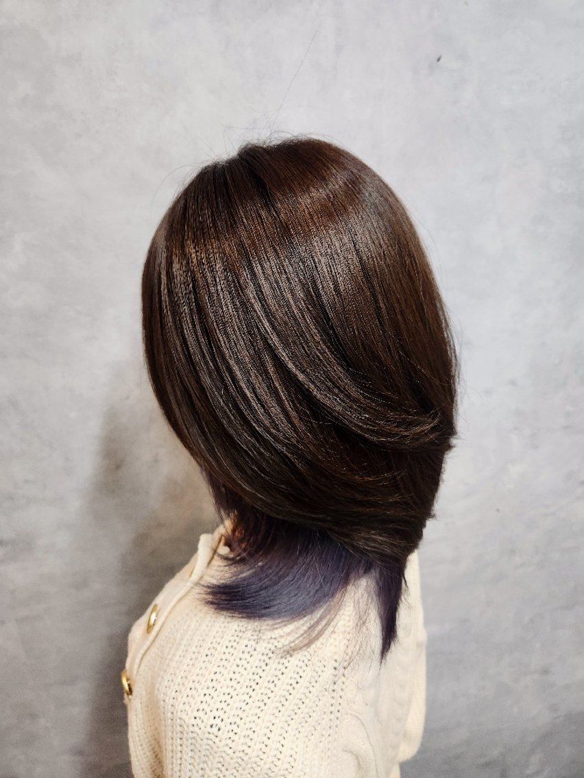 セミロング 小松 航大のヘアスタイル
