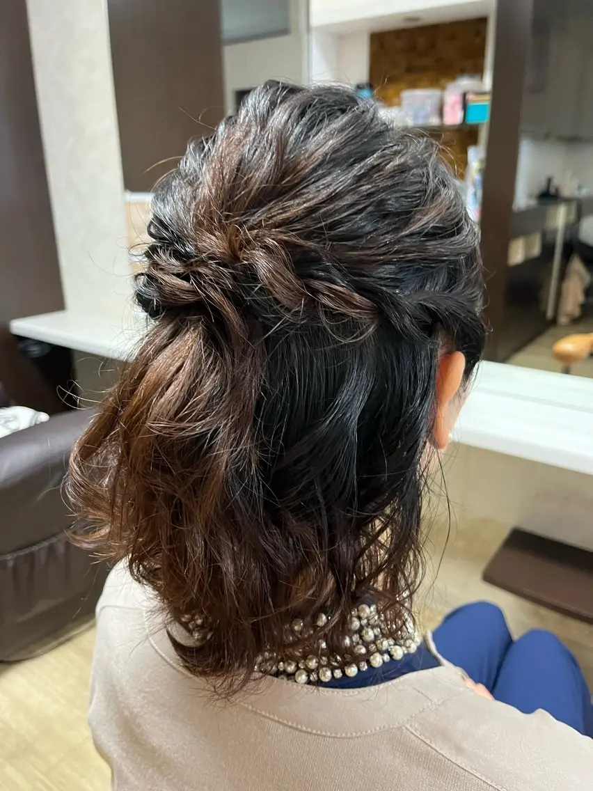ヘアアレンジ 鍋田 彩歌のマツエク・マツパデザイン