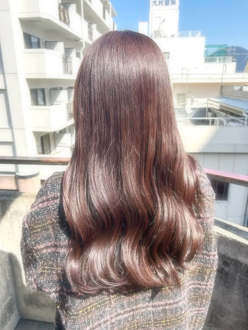 【4.5月新規限定】🫧カット​〜​透明感カラー＋ダメージ補修トリートメント🫧の写真