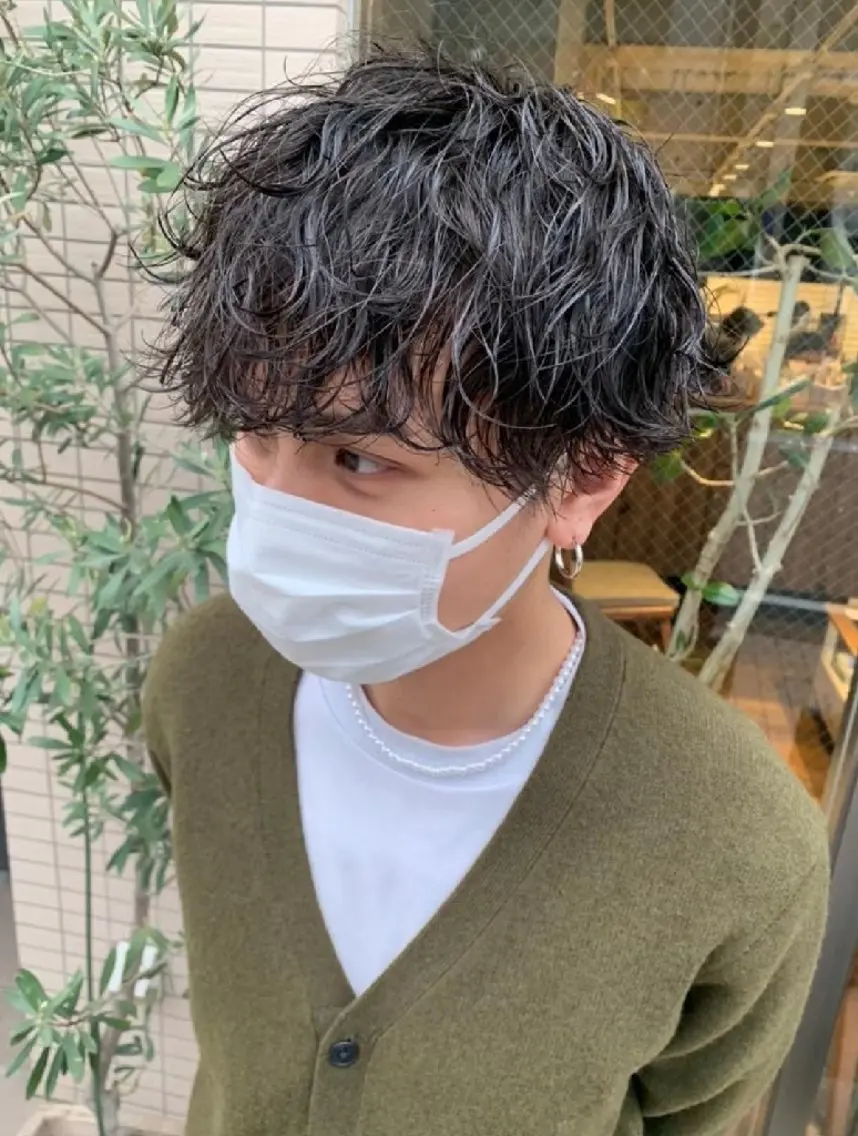 【イケてるメンズはコレ一択🏅】ツイストスパイラルorスパイラルパーマ+メンズカットの写真
